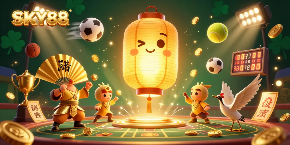 Engage in dynamic sports betting with SKY88’s vibrant casino scene showcasing top betting features.