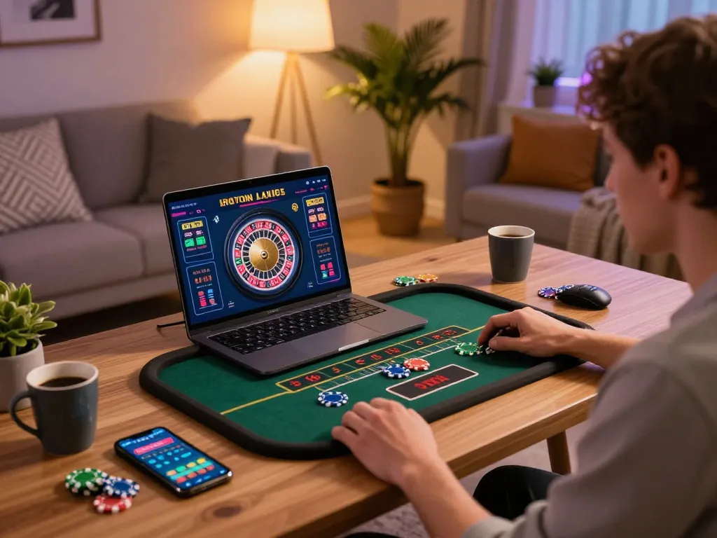 fun79 players strategizing their bets during an interactive online casino session