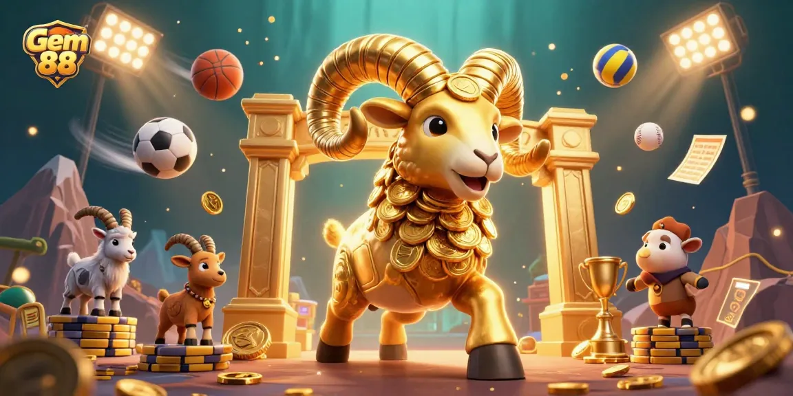 Experience the thrill of Gem 88 with vibrant casino scenes filled with action-packed betting elements.