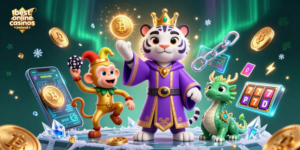 Experience excitement at the best online casinos Ireland with vibrant gaming elements and engaging characters.