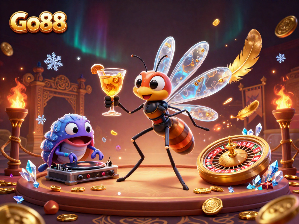 Engage in thrilling games at Go88 enjoying a vibrant atmosphere of casino fun and excitement.
