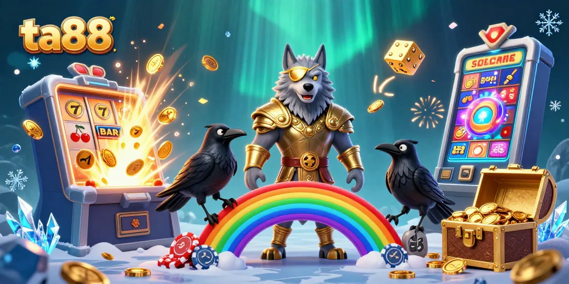 Play thrilling casino games at ta88 with vibrant slot machines and dynamic gaming elements.