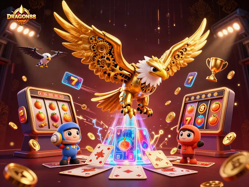 Experience the thrill of winning at DRAGON88 with dynamic 3D casino action and exciting visuals.