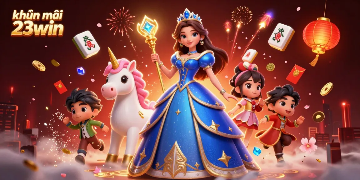 Experience exciting bonuses with khuyến mãi 23win in a vibrant online casino setting full of magic.