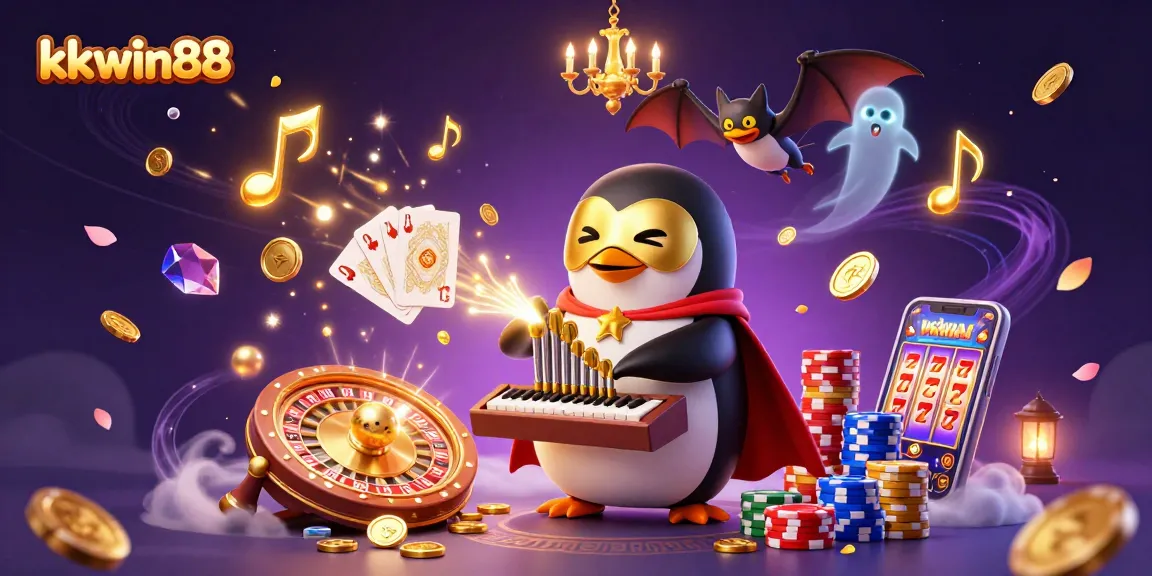 Win big with kkwin88! Experience thrilling casino action as golden coins soar during gameplay.