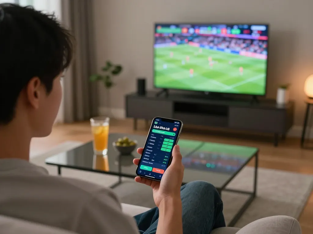 Engaging in soi keo nha cai while experiencing live sports from home with mobile betting.