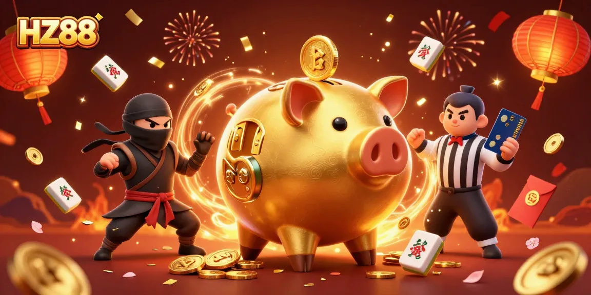 Experience thrilling gaming at HZ88 with dynamic 3D characters and exciting casino elements.